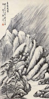 郑文焯 山水