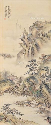 殷梓湘 山水