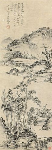 倪瓒 山水