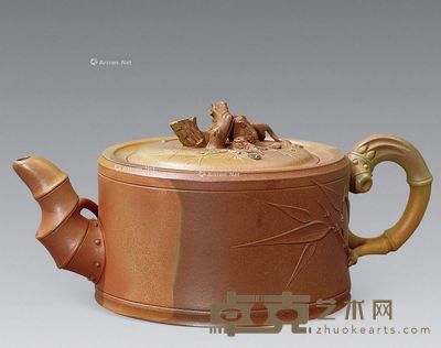 岁寒三友窑变紫砂壶 20cm;12cm;10.5cm