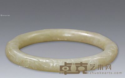 明代 浅浮雕双龙纹手镯 外7.5cm;内5.7cm