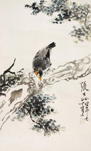 张大壮 花鸟