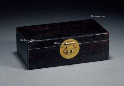 清早期 紫檀文具盒