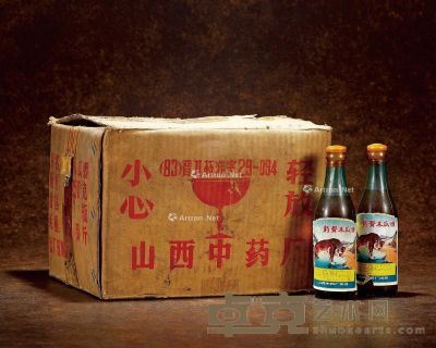 1984年山西中药厂豹骨酒（原箱） 