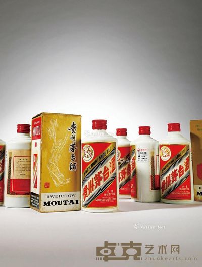 1986-1989年贵州茅台酒（铁盖双盒） 