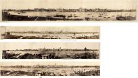 1929年作 民国时期 上海外滩全景照四帧
