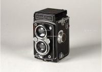 玛格丽特 旧笺及德国经典双反ROLLIFLEX相机 （一只）