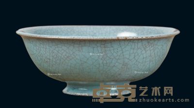 宋代 北宋早期汝窑天青釉碗 直径12.5cm；高4.5cm