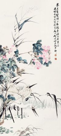 何煜 花鸟