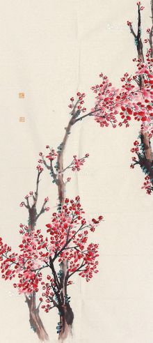 杨秀珍 桃花