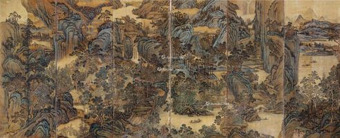 袁瑛 层峦叠翠