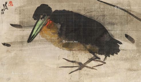 林凤眠 水禽图