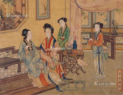 佚名 人物 25×32cm