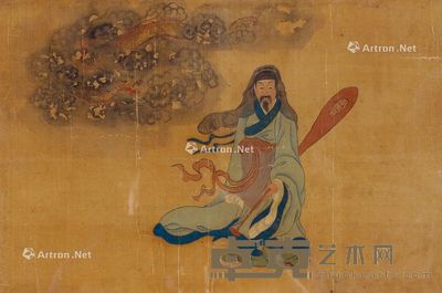佚名 叶公好龙 19×29cm