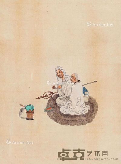佚名 罗汉 35×26cm