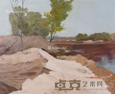 刘杰 沙场 60×73cm