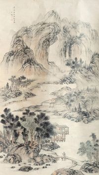 王鉴 山水