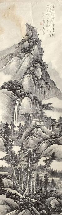 龚贤 山水