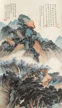 吴湖帆 山水