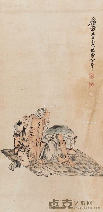李霞 人物 90×42cm