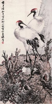 陈摩 松鹤