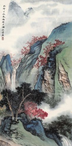 朱梅邨 山水