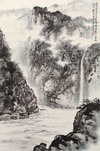 黄纯尧 山水