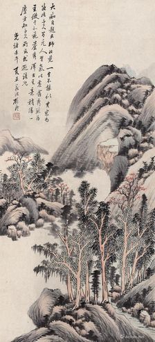 顾沄 山水