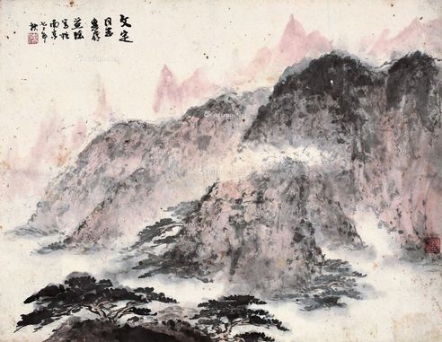 傅益瑶 山水