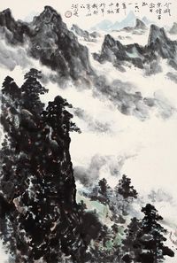 陈洞庭 山水