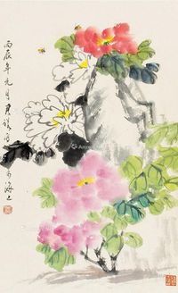 潘然 花卉