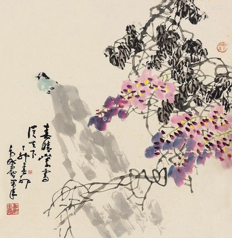 杨象轩 花鸟