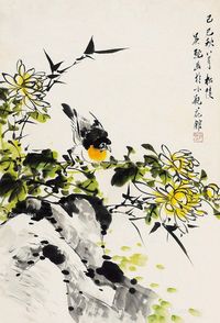 吴野洲 花鸟