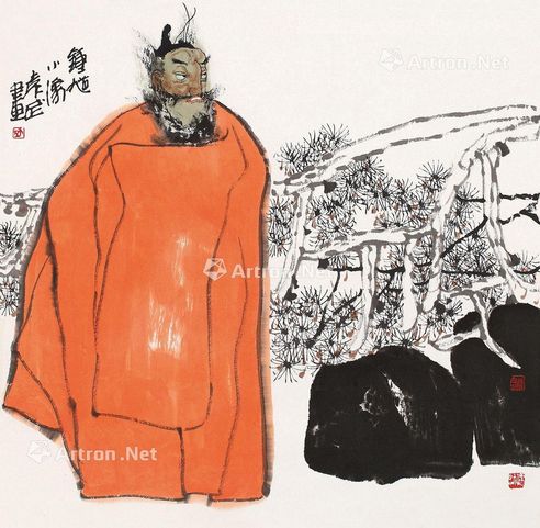 袁武 钟馗小像