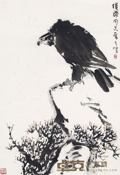 孙其峰 俯瞰 90×62cm