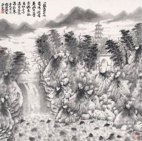 张谷旻 山水