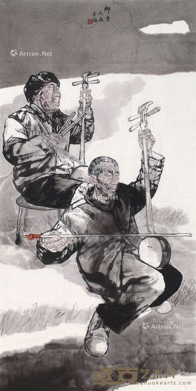 李振 乡音 138×70cm