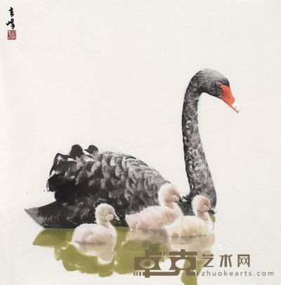 徐青峰 鹅 68×68cm