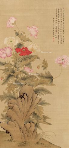 凌叔华 花卉