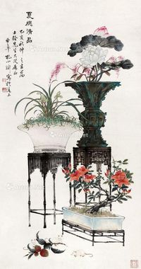 孔小瑜 花鸟