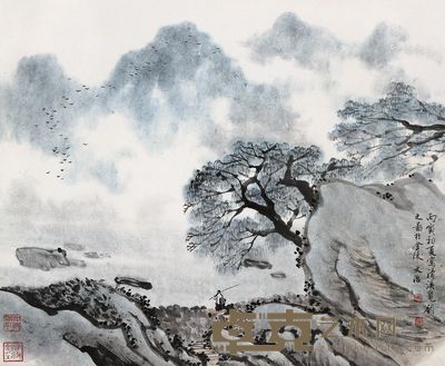 宋文治 归隐 48×58cm