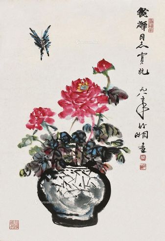 周竹湘 花蝶