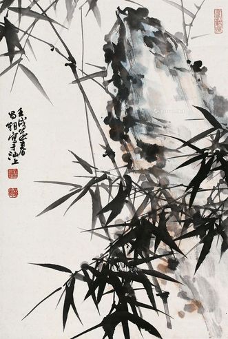刘昌潮 竹石