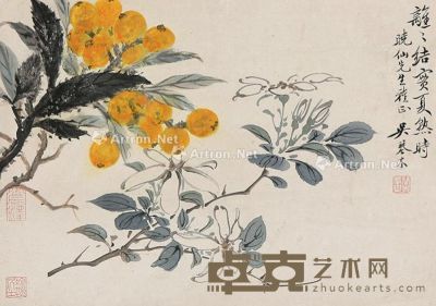 吴琴木 花卉条屏 22×30cm