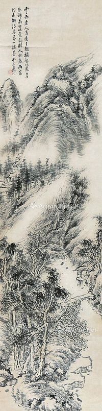 顾沄 山水