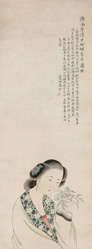 姜埙 酴醿春去图