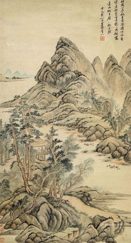 吴历 山居图