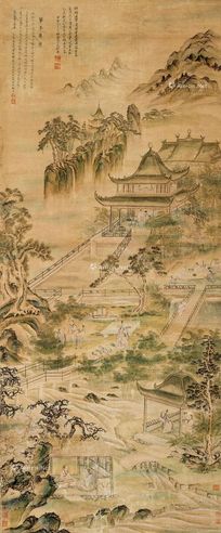 杜堇 兰亭修禊图