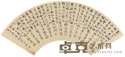 黄钺 草书 49.5×15.5cm