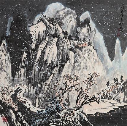 孙传志 雪景